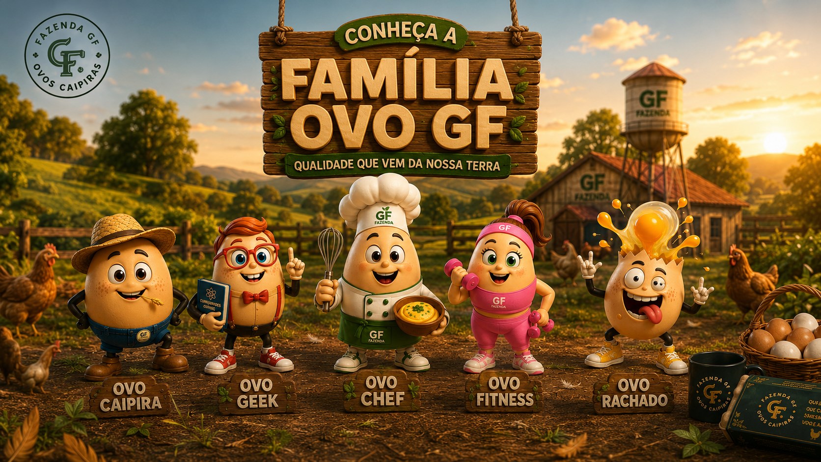 Conheça a Família Ovo GF